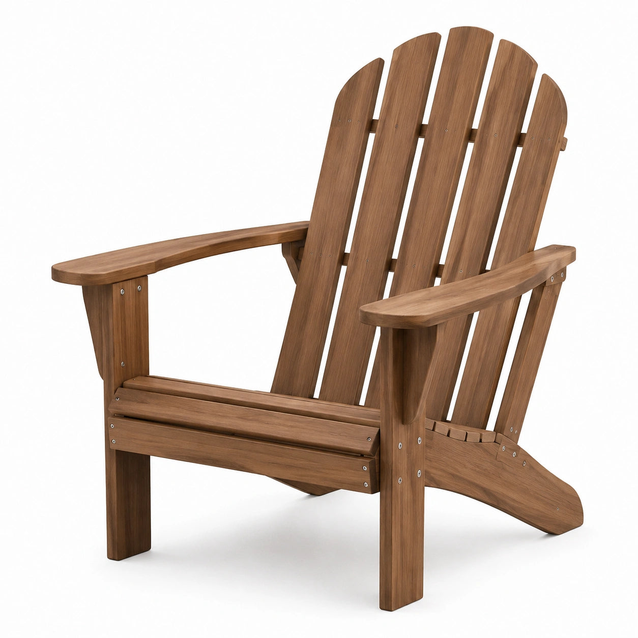 Sedia Adirondack in legno marrone 90x75x95 cm