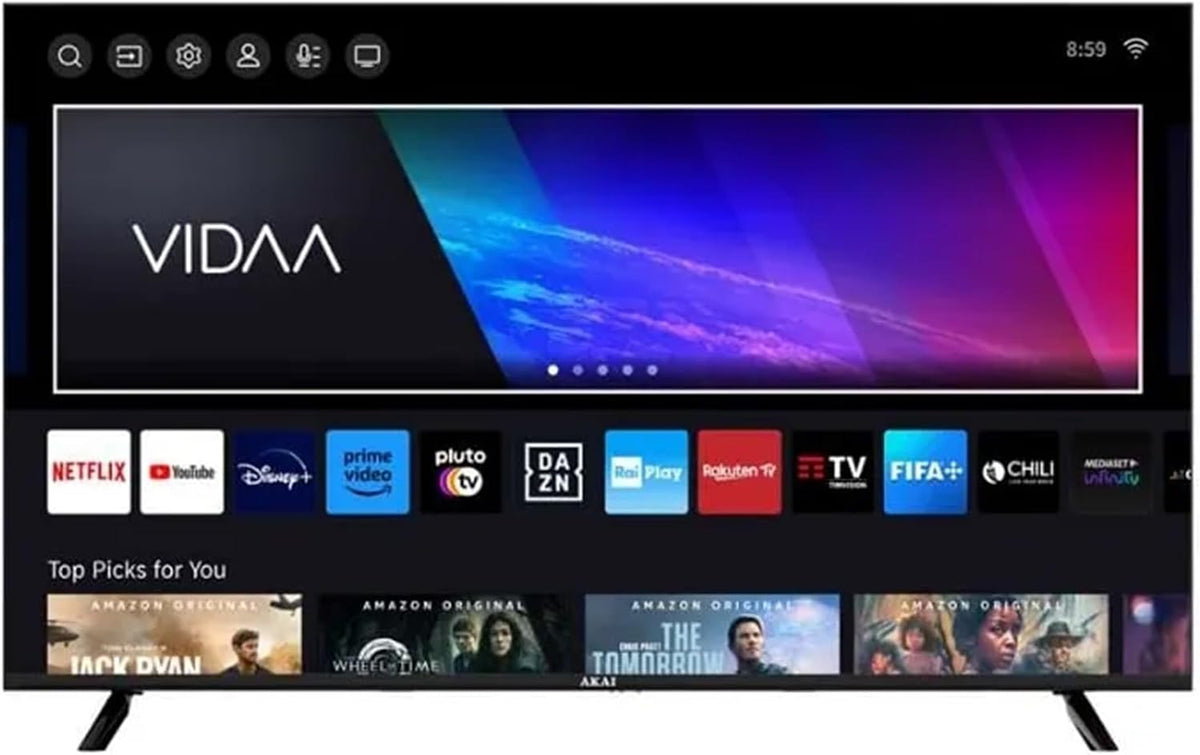 Nordmende, Smart TV, ND42S3500QJ, 42 pollici, Nero