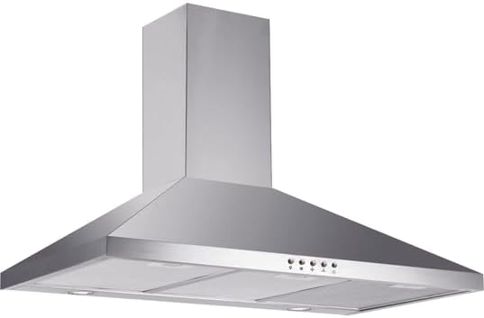 GLEM, Cappa aspirante, GHP945IX, 501,5 m³/h, 990 x 900 x 500 mm, 510 m³/h, Argento, acciaio inox, illuminazione LED
