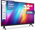 Smart TV, LE3287SM, Engel, 32 pollici, 8 W, Nero, illuminazione LED, USB