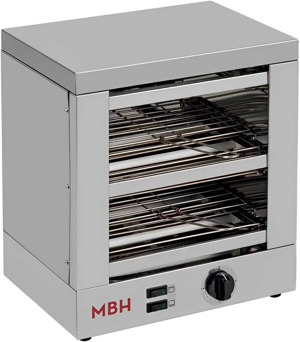 Forno elettrico, MBH - MAQUINARIA BAR HOSTELERÍA, Argento, acciaio inox, timer