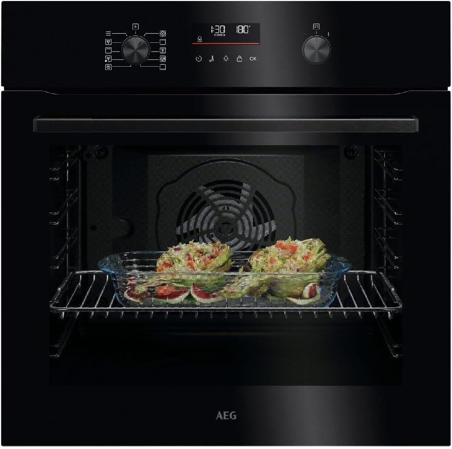 AEG, Forno da incasso, OU5PB40NSK, 3490 W, 72 L, Nero