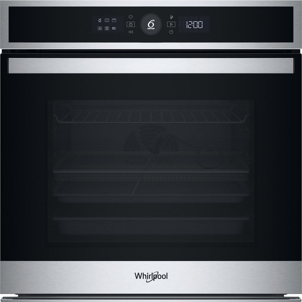 Whirlpool, Forno elettrico, WOI4IS8PPM0SXA, 73 L, Argento, acciaio inox, autopulizia, funzione grill, 17 funzioni