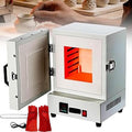Forno elettrico, lealovengzh, 2000 W, 16x16x13,8 cm, 1°C, Nero/Argento, alluminio, illuminazione LED