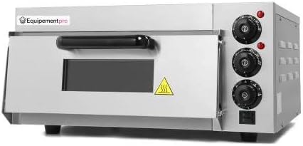 Forno elettrico, Equipementpro, 4 x 20 cm, 20 cm, 350 °C, Argento, acciaio inox