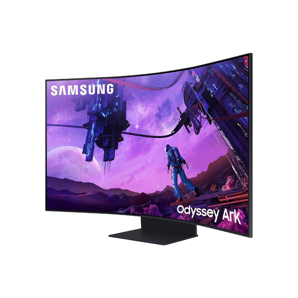 Samsung, Monitor, S55BG970, 80 cm, Nero, illuminazione LED, USB, Bluetooth, Wi-Fi
