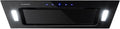 KLARSTEIN, Cappa aspirante, 52 cm, 467 m³/h, 52 x 30 x 30 cm, Nero, alluminio, timer