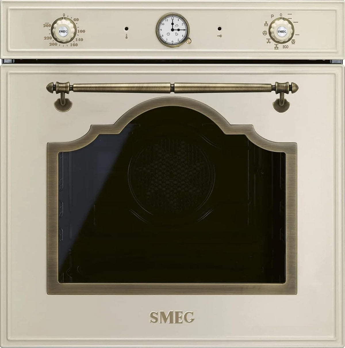Smeg, Forno da incasso, SFP67C1TPO, 65 litri, 60 cm, 50 °C, Nero/Argento, funzione grill, spegnimento automatico