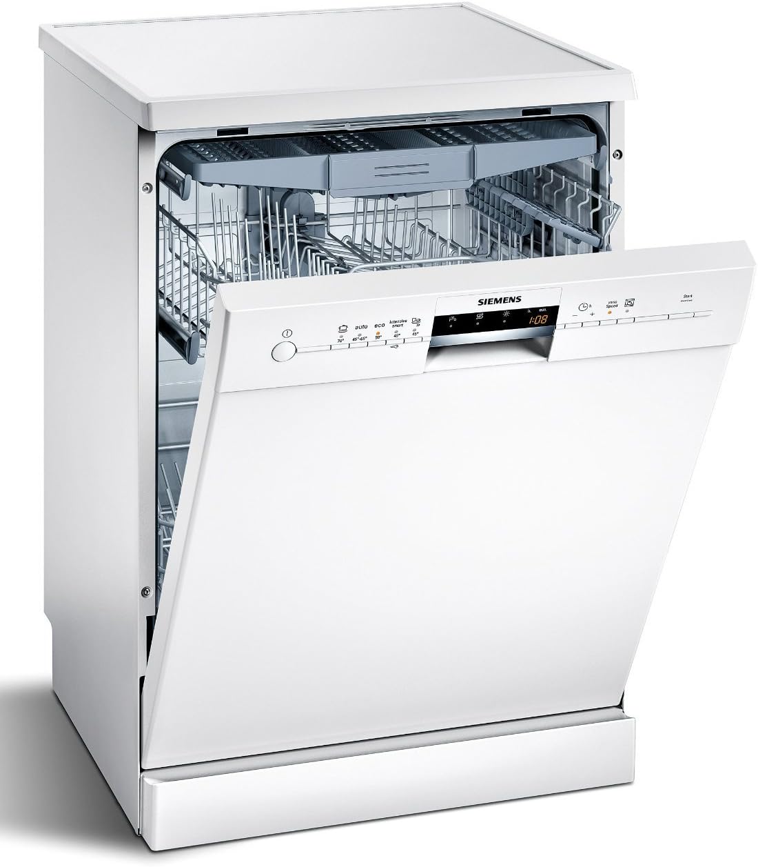 SIEMENS, Lavastoviglie, SN25L280EU, 46 dB, 10 L, 60 cm, Bianco, 13 posti