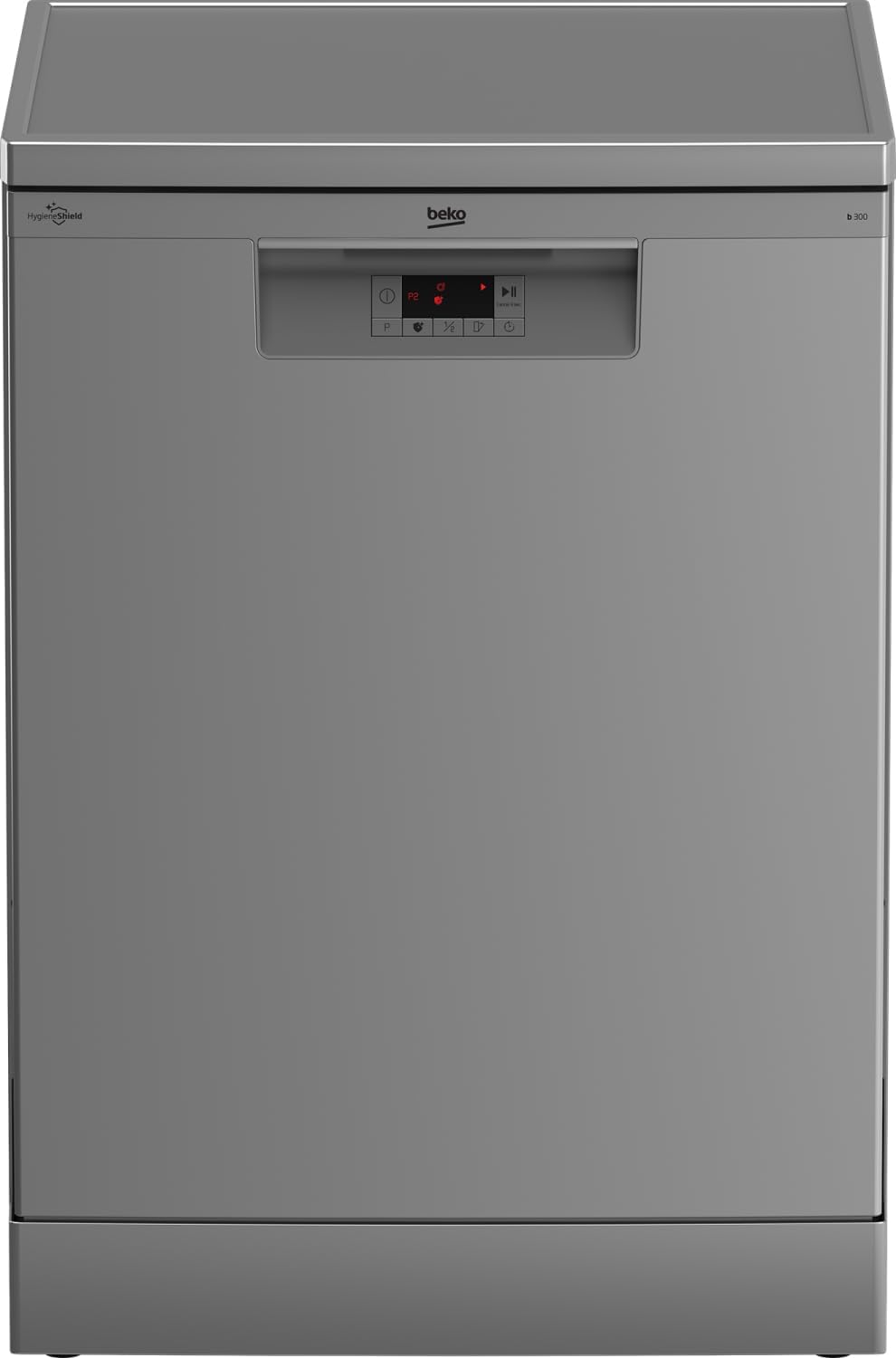 Beko, Lavastoviglie, BDFN16430S, 60 cm, 44 dB, 9,9 L, Bianco, acciaio inox, illuminazione LED