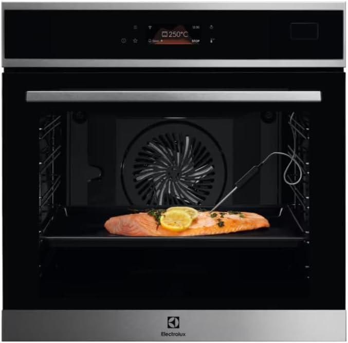 Forno elettrico, LOB8S09WX, Electrolux, 1900 W, Nero, Wi-Fi, timer, funzione grill, spegnimento automatico