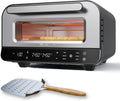 Bolkani, Forno elettrico, 450°C, 1700 W, 32 x 32 cm, Nero, acciaio inox, timer