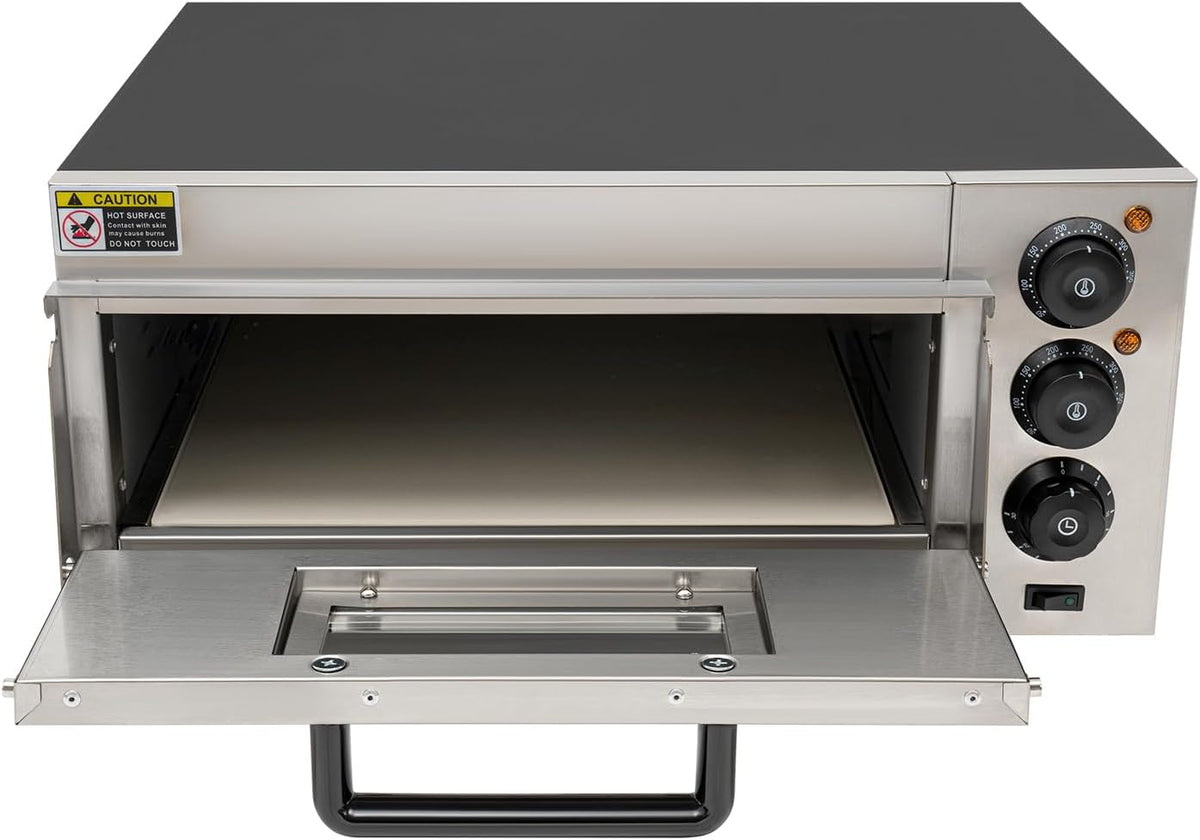 Tavolo, Rogowsen, 2000 W, 20 litri, 57 x 47,5 x 27,5 cm, Nero/Argento, acciaio inox