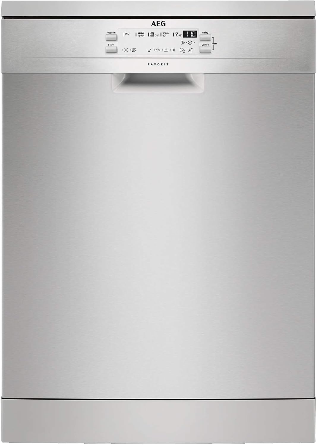 AEG, Lavastoviglie, FFB53610, 10 cm, 60 cm, Argento, motore inverter