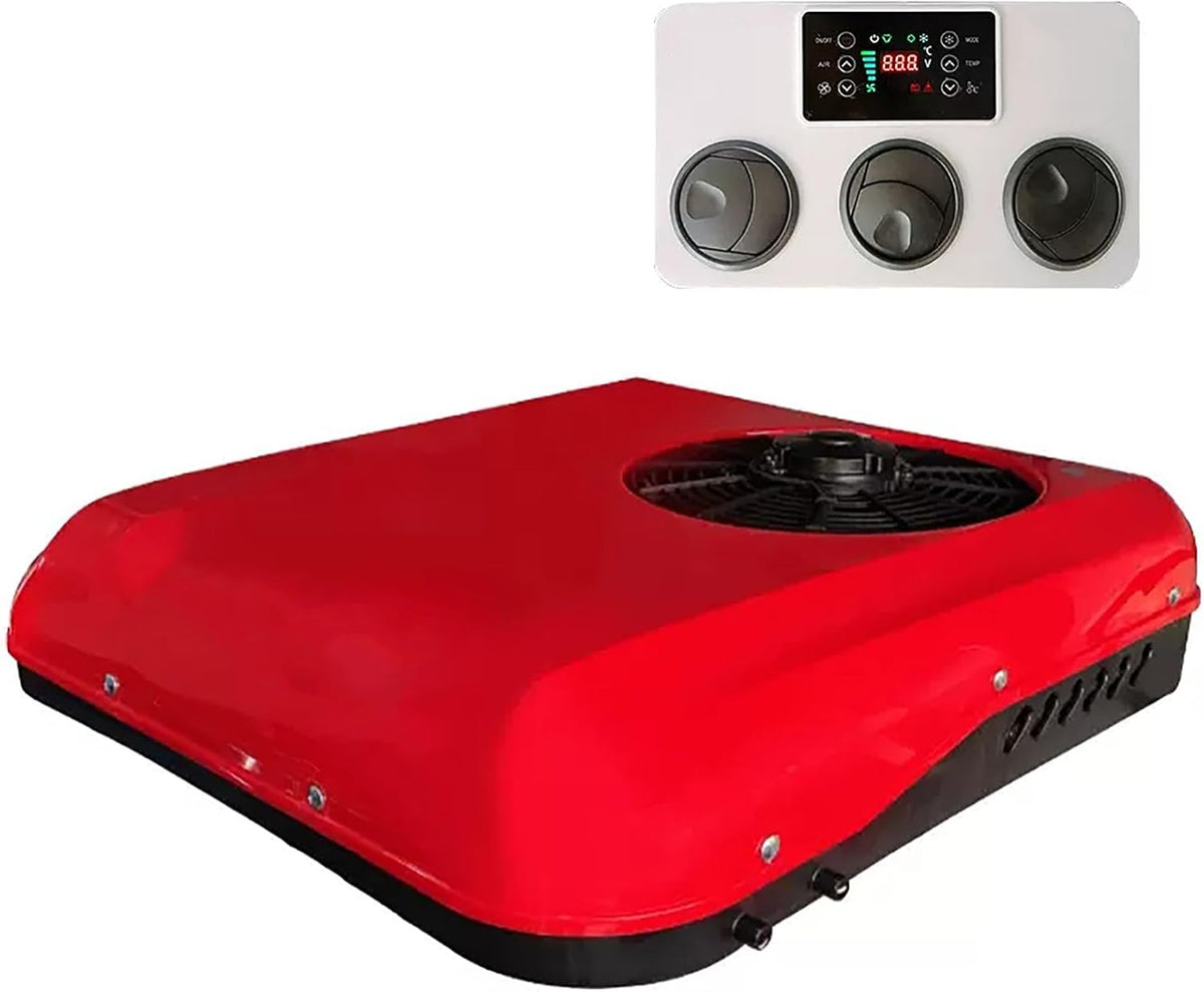 Condizionatore, 12 V, 70 x 70 x 14,9 cm, 2400 W, Bianco, telecomando