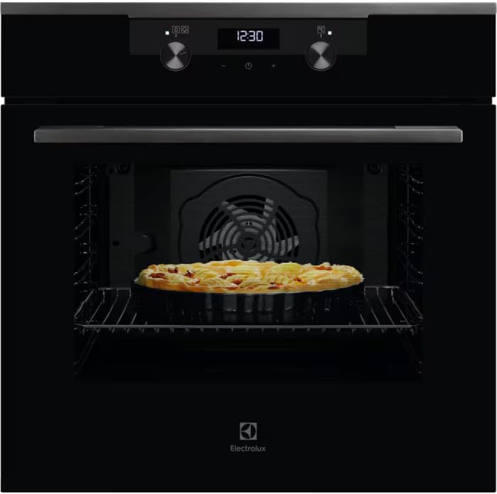 Electrolux, Forno da incasso, KODEH64H, 72 Litri, 60 cm, 2990 W, Nero, timer, autopulizia, funzione grill