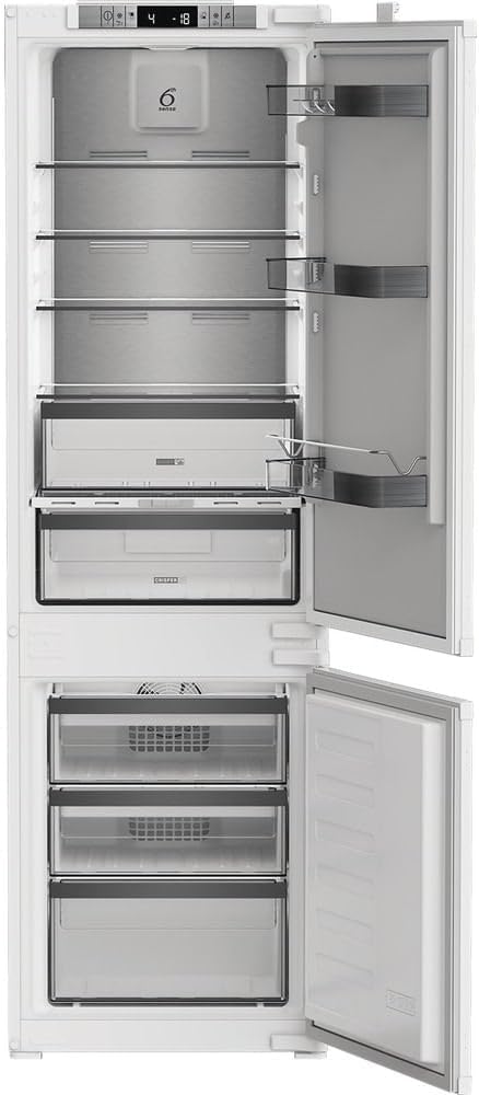 Whirlpool, Frigorifero combinato, B4E, 55 cm, 38 dB, 178 cm, Bianco, No Frost