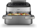 PHILIPS, Friggitrice ad aria, 9.5 L, Nero, Airfryer