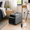 dosiwlatever, Condizionatore portatile, C11, 520 W, 6000 BTU, 10 m, Bianco, telecomando, timer, spegnimento automatico