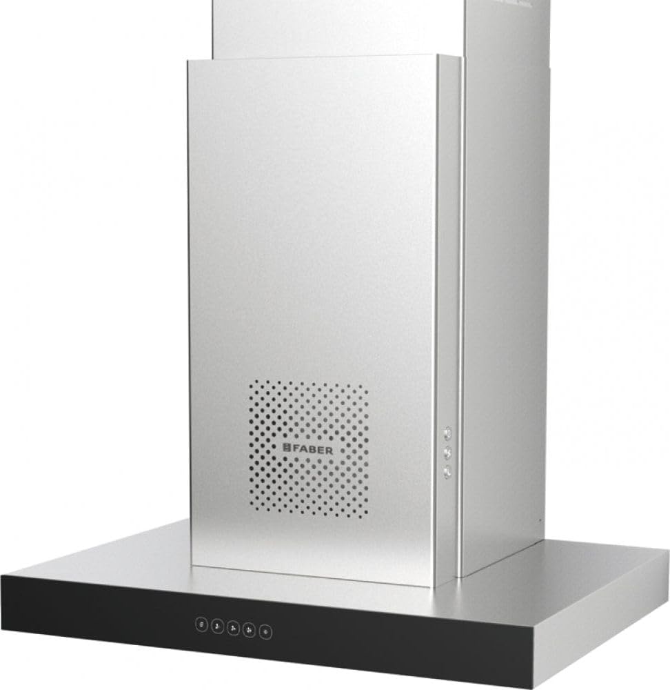 Cappa aspirante, FABER, 60 cm, 3 W, 600 m³/h, Argento, acciaio inox, illuminazione LED, spegnimento automatico