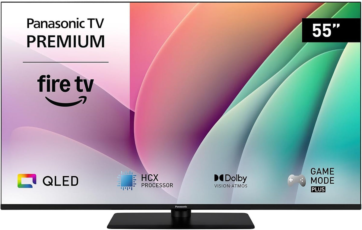 Panasonic, Smart TV, TV-55W80AEZ, 55 pollici, Nero, illuminazione LED, telecomando