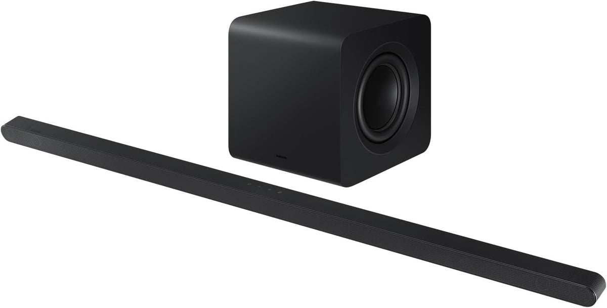 Samsung, Soundbar, HW-S800D/ZF, 116.0 x 3.8 x 4.0 cm, 1,4 kg, Nero, USB, Bluetooth, telecomando, funzionamento senza fili