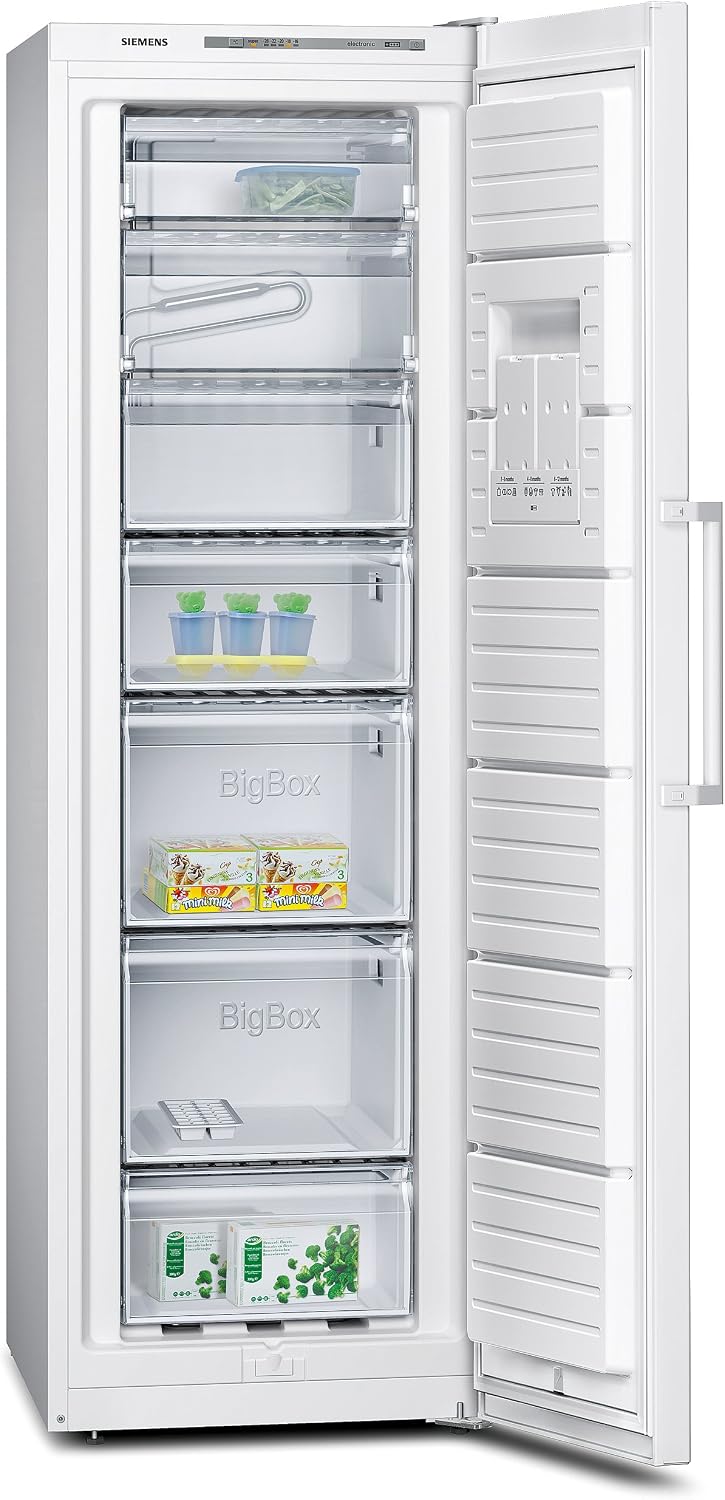 Congelatore, GS36VVW30, SIEMENS, Bianco