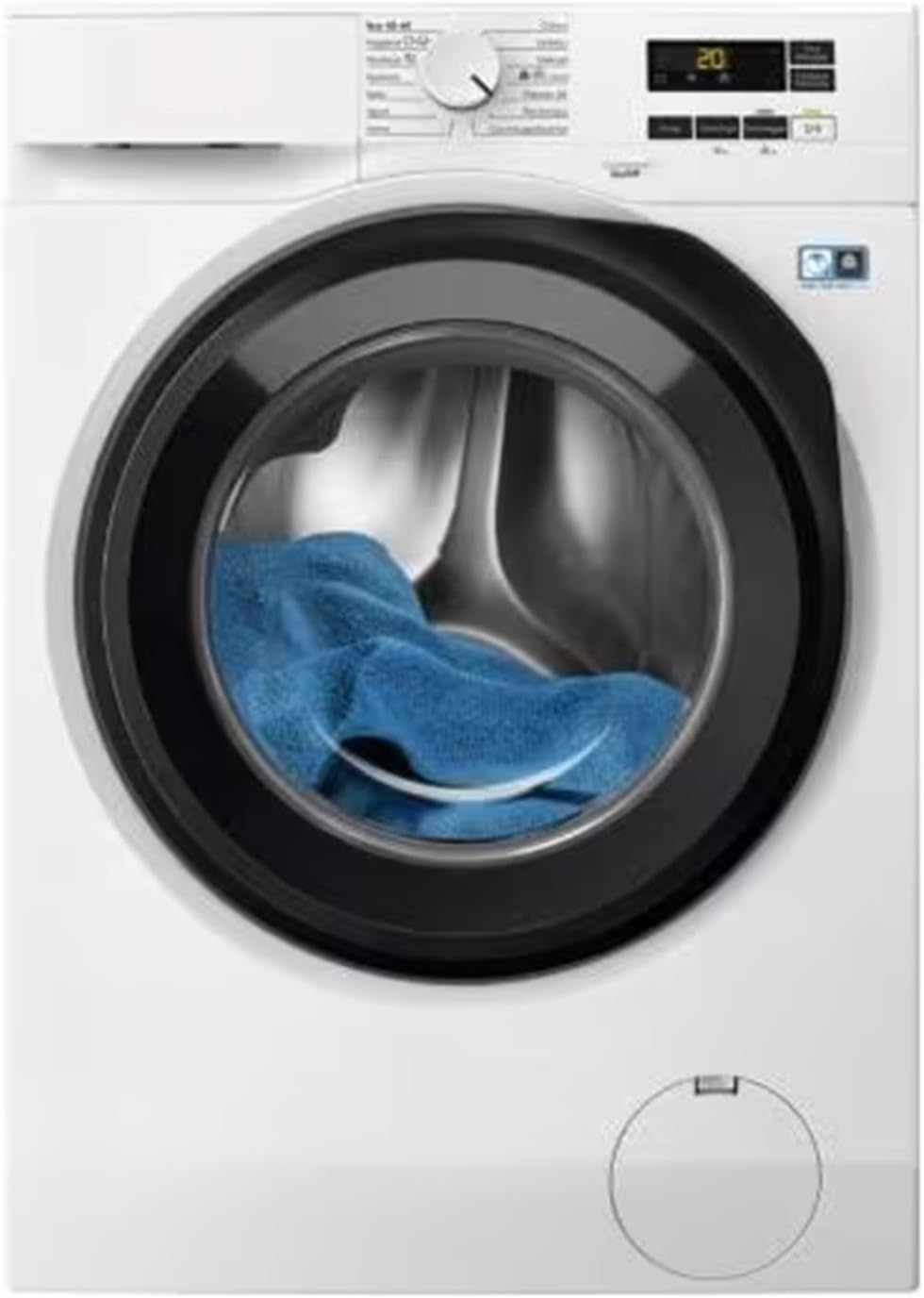 Electrolux, Lavatrice, EW6F19G, 9 kg, 1351 giri/min, 847 mm, Bianco