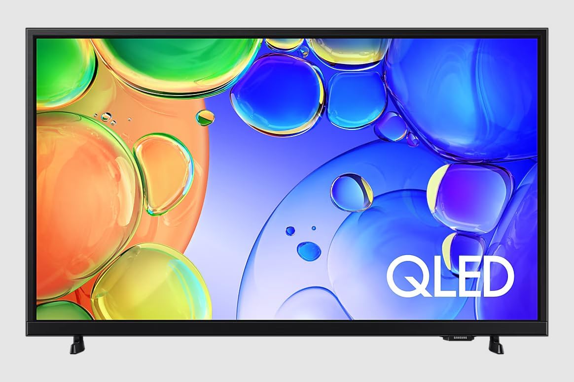 Samsung, Smart TV, QE32Q5FAAUXZT, 32 Pollici, 732,9 x 451,5 x 117,3 mm, 10 W, Nero, USB, Bluetooth, Wi-Fi, telecomando, funzionamento senza fili