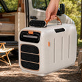 emobwdy, Condizionatore portatile, 4700 BTU, 220 V, 49 x 26,5 x 33,5 cm, Bianco, telecomando