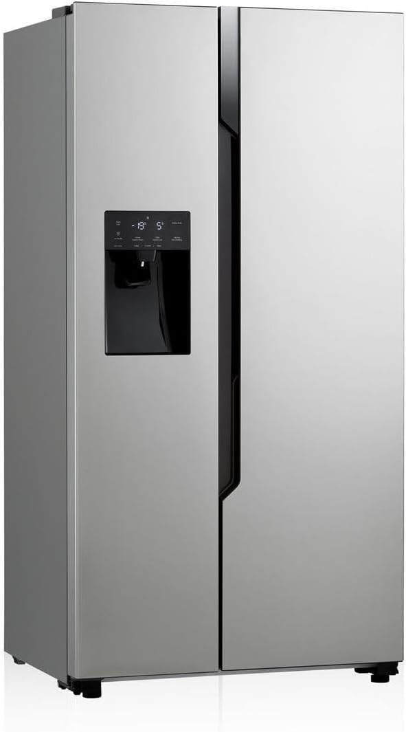 LG, Frigorifero, GSM32HSBEH, 91,0 x 69,3 x 178,6 cm, 562 L, Argento, No Frost, motore inverter