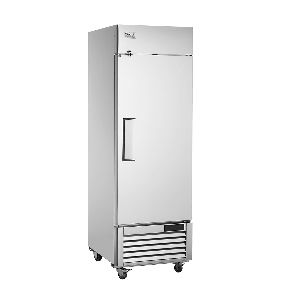 VEVOR, Congelatore, 685 x 800 x 2110 mm, 547 L, 5°C, Argento, acciaio inox