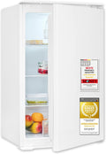 Frigorifero, EKS5131-V-040E, Exquisit, 129 l, 88 cm, 88,0 x 54,0 x 54,0 cm, Bianco, illuminazione LED