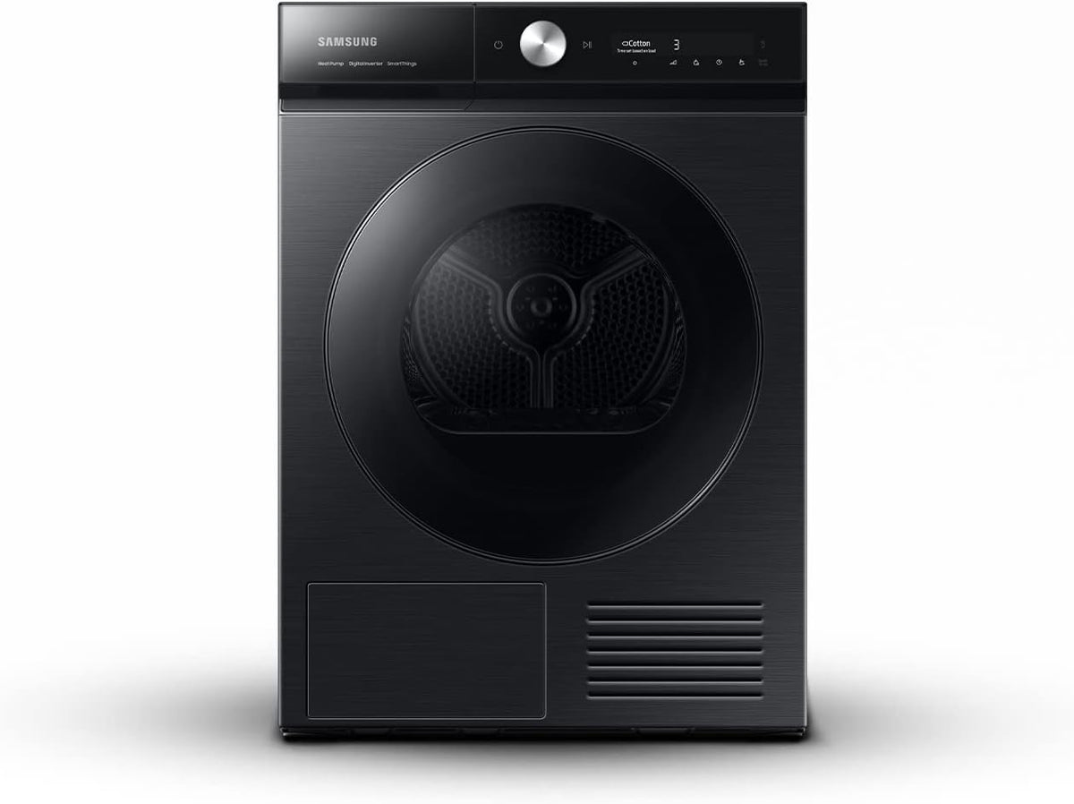 Amazon Renewed, Asciugatrice, DV90BB9445GBS3, 9 Kg, 60 l, Nero, Wi-Fi, pompa di calore