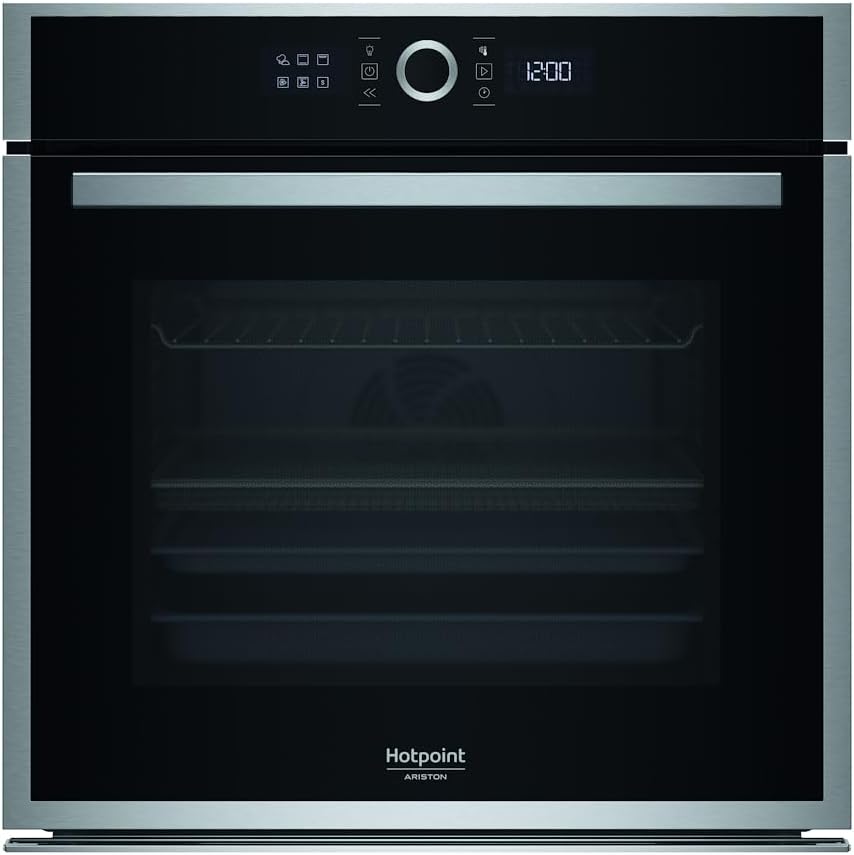Hotpoint, Forno da incasso, HAOI4S8HM0XA, Nero/Argento