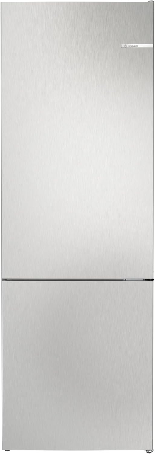 Bosch, Frigorifero, KGN492LDF, 203 x 70 cm, 70 cm, Argento, illuminazione LED, No Frost, motore inverter