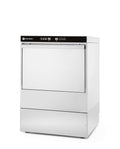 HENDI, Lavastoviglie, 50x50 cm, 400 V, 6600 W, Argento, acciaio inox, altezza regolabile