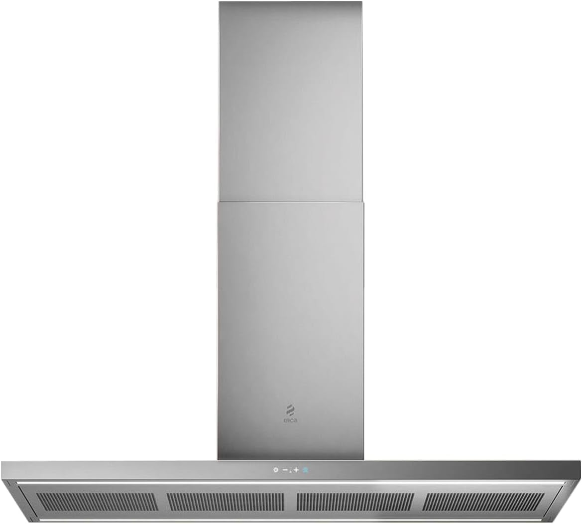 Elica, Cappa aspirante, IX/A/120, 120 cm, 120x57 cm, 3 V, Argento, acciaio inox, illuminazione LED