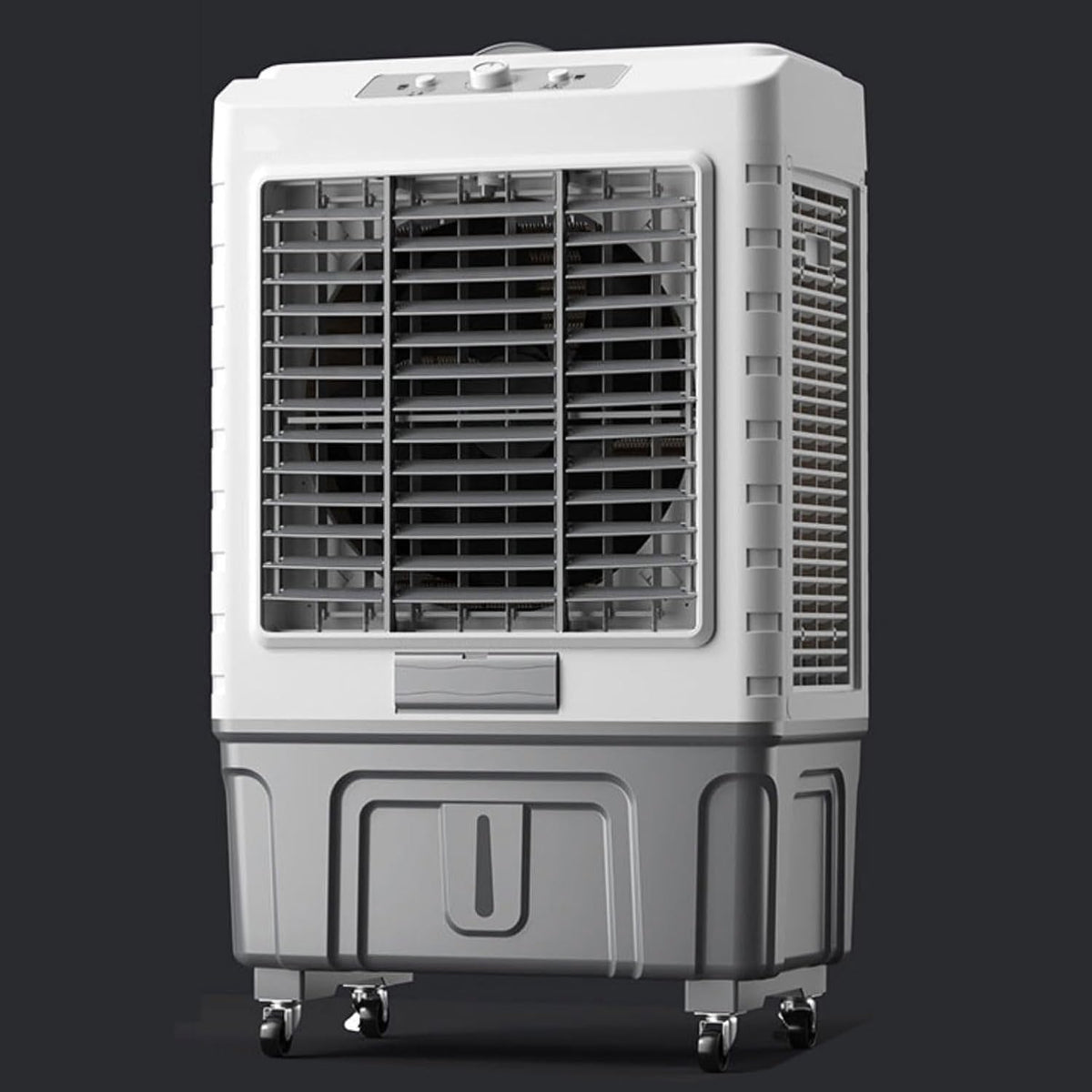 LCAIHONG, Condizionatore portatile, 55 L, 88 cm, Bianco, timer, 3 in 1