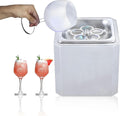 Congelatore, CO2, 40 °C, 130 x 270 x 410 mm, 0,003 kg, Bianco, acciaio inox, illuminazione LED