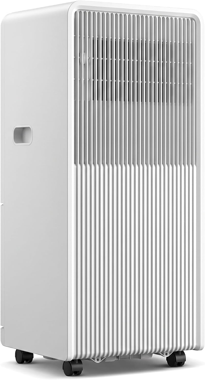 Condizionatore portatile, 12000 BTU, 20 litri, Bianco, telecomando, timer