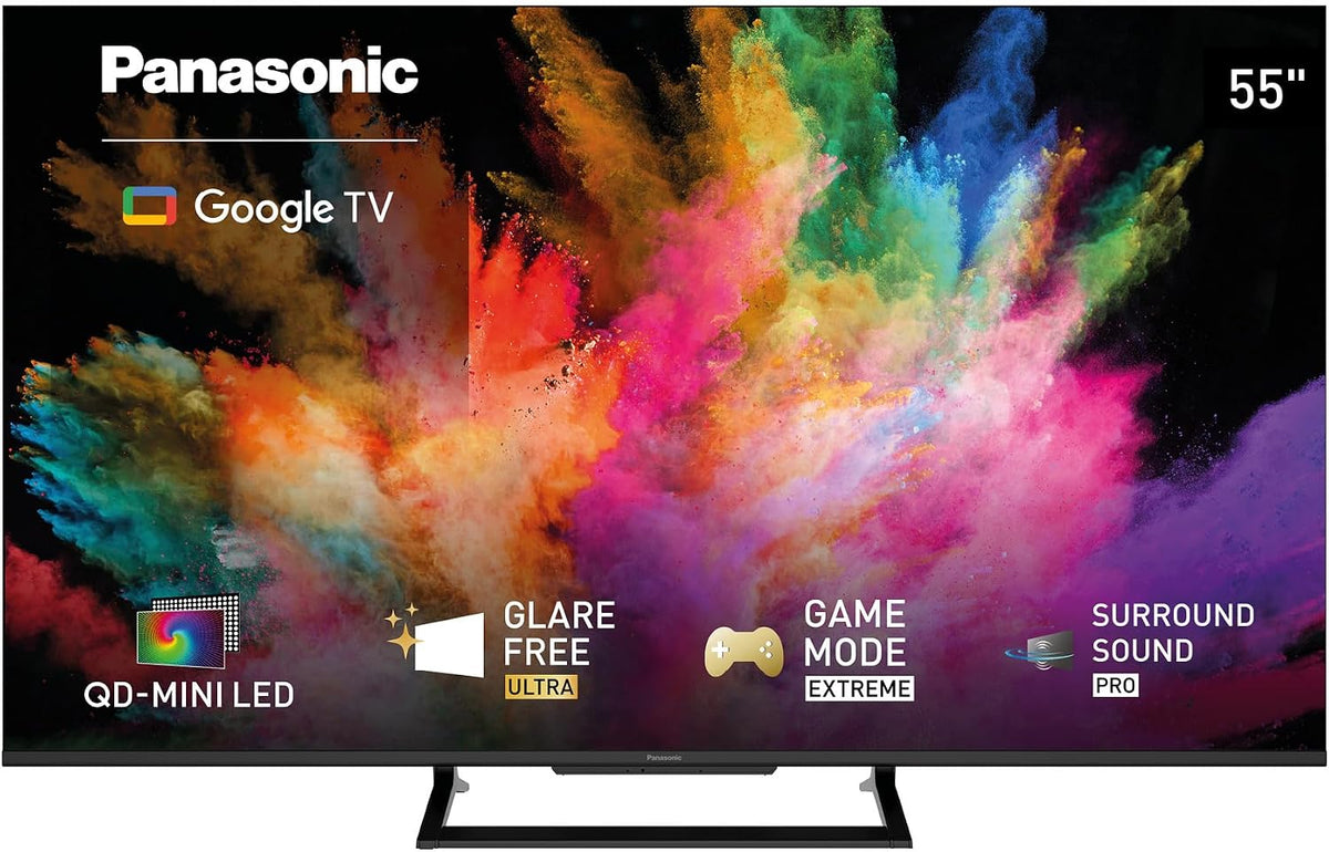 Panasonic, Smart TV, TN-55W92C, Nero, illuminazione LED