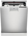 AEG, Lavastoviglie compatta, FFB76717PM, 60 cm, 44 dB, 10 cm, Argento, motore inverter