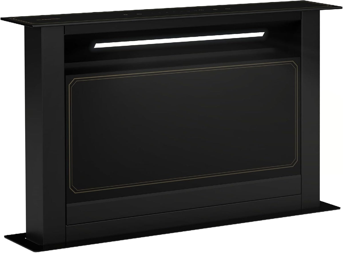 Cappe aspiranti, KLARSTEIN, 713,8 m³/h, 52 dB, 60 x 73 x 10,9 cm, Nero, alluminio, illuminazione LED