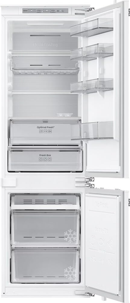 Frigorifero combinato, BRB80F26DES0, Samsung, 35 dB, 178 Cm, 267 Litri, Bianco, Wi-Fi