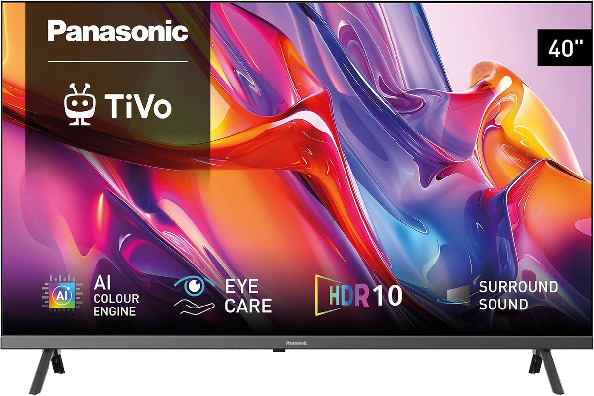 Panasonic, Smart TV, TB-40S45C, Nero, illuminazione LED, USB