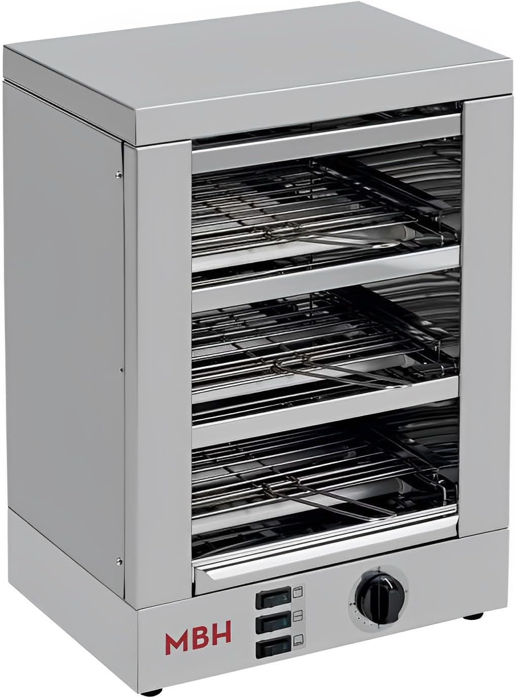Forno elettrico, MBH - MAQUINARIA BAR HOSTELERÍA, Argento, acciaio inox, timer, protezione dal surriscaldamento