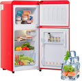 Generisch, Frigorifero, 60 l, 88,8 cm, 45,5 cm, Rosso, illuminazione LED