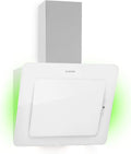 KLARSTEIN, Cappa aspirante, 553 m³/h, 60 cm, 63 dB, Bianco, alluminio, illuminazione LED, timer