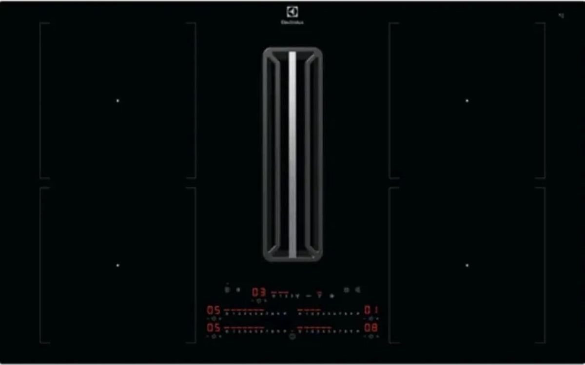 Piano cottura a induzione, KCD84453CK, Electrolux, 83x50 cm, 830 mm, 515 mm, Nero